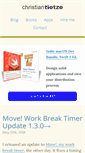 Mobile Screenshot of christiantietze.de
